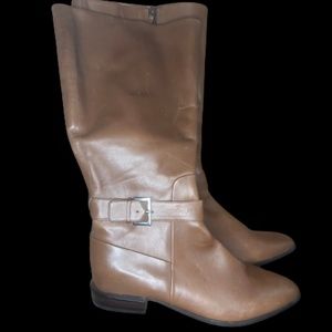 Knee High Nine West Leather Boots